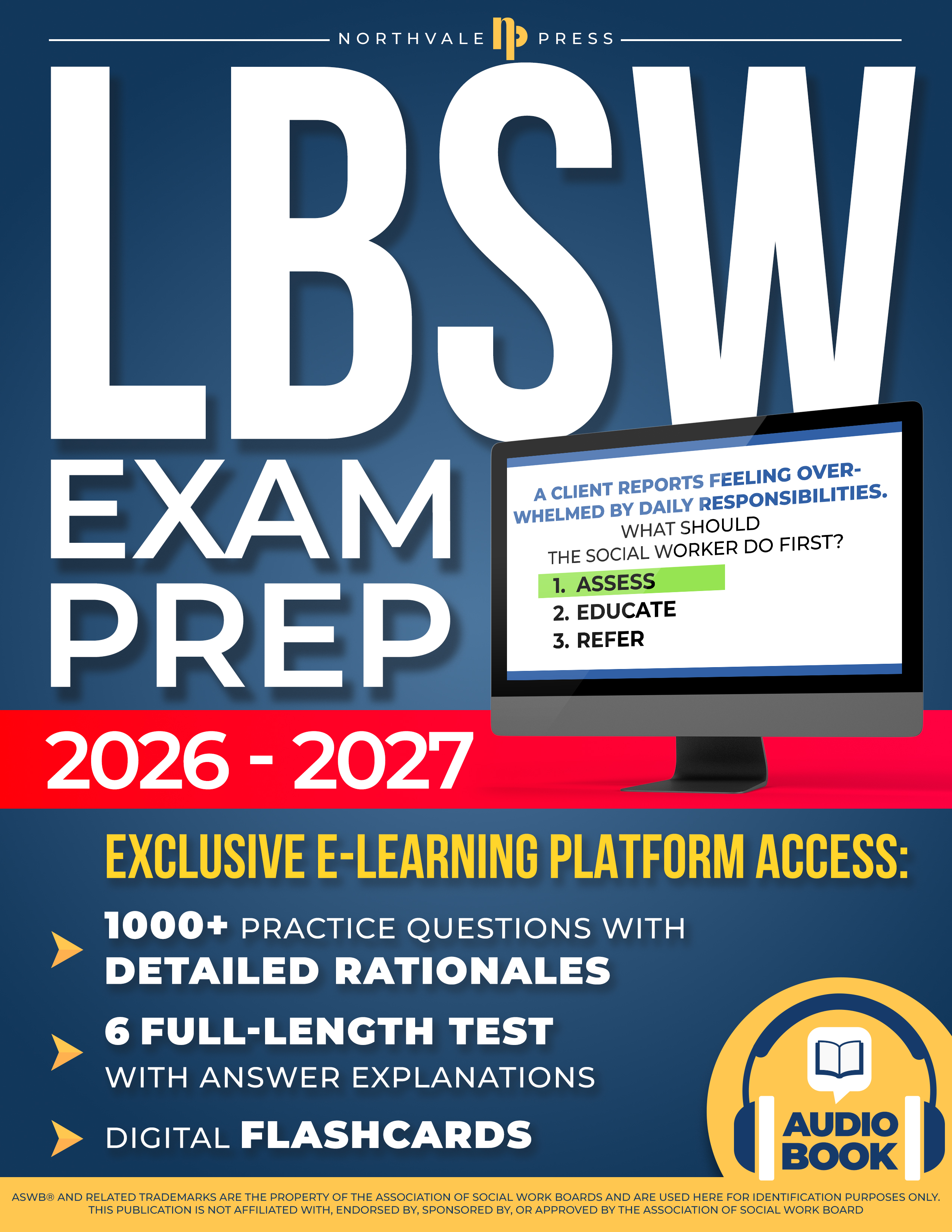 LBSW Exam Prep 2026-2027 Book Cover