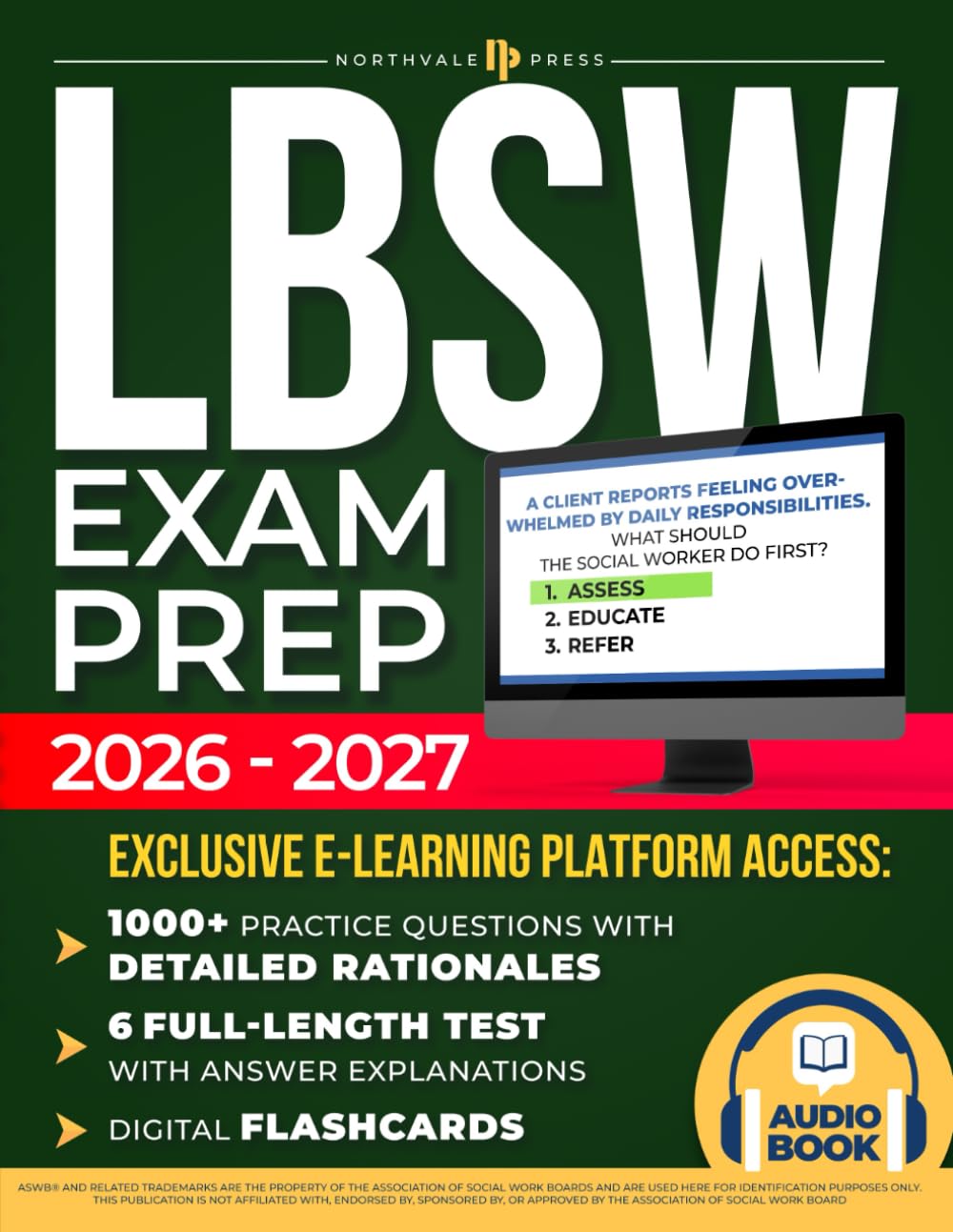 LBSW Exam Prep 2026-2027 Book Cover