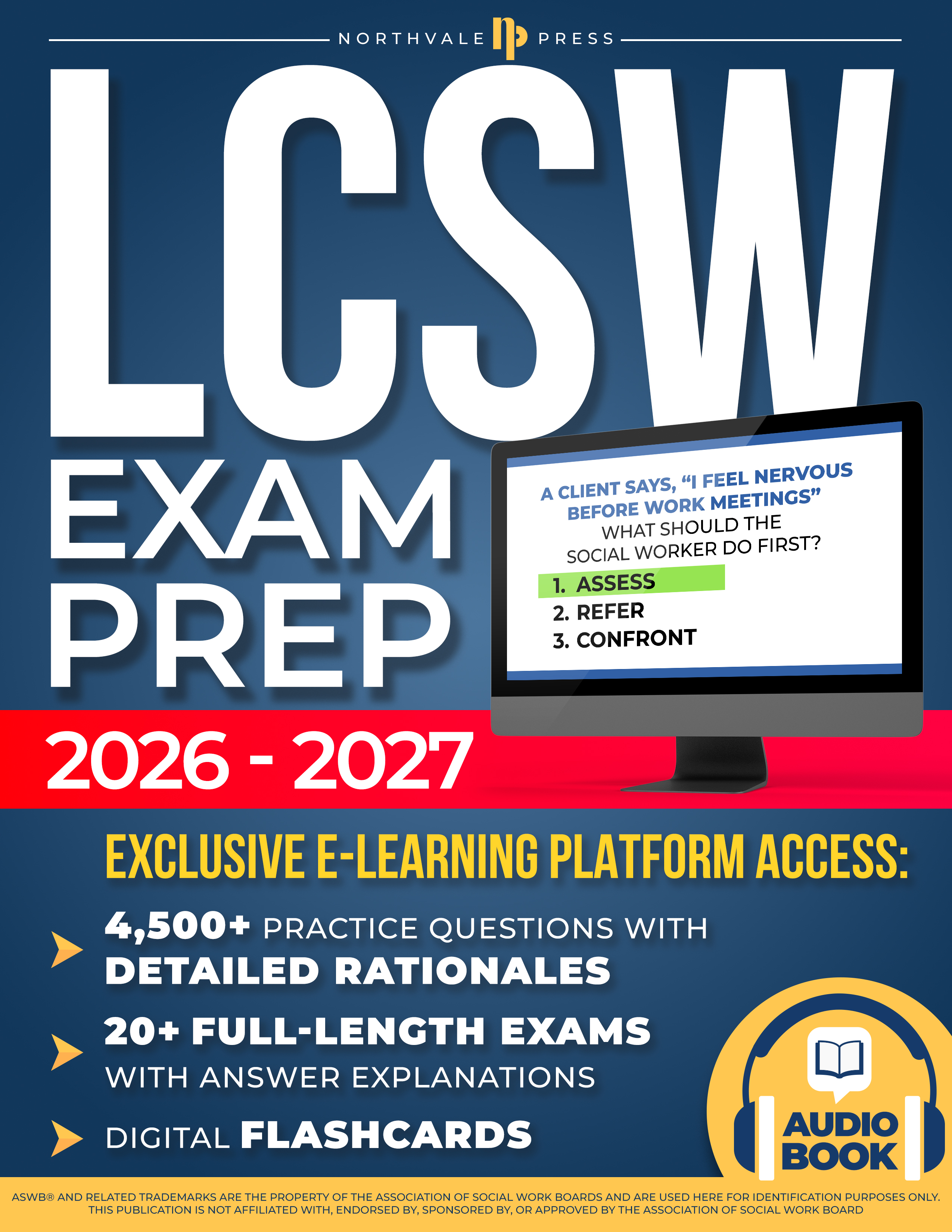 LCSW Exam Prep 2026-2027 Book Cover