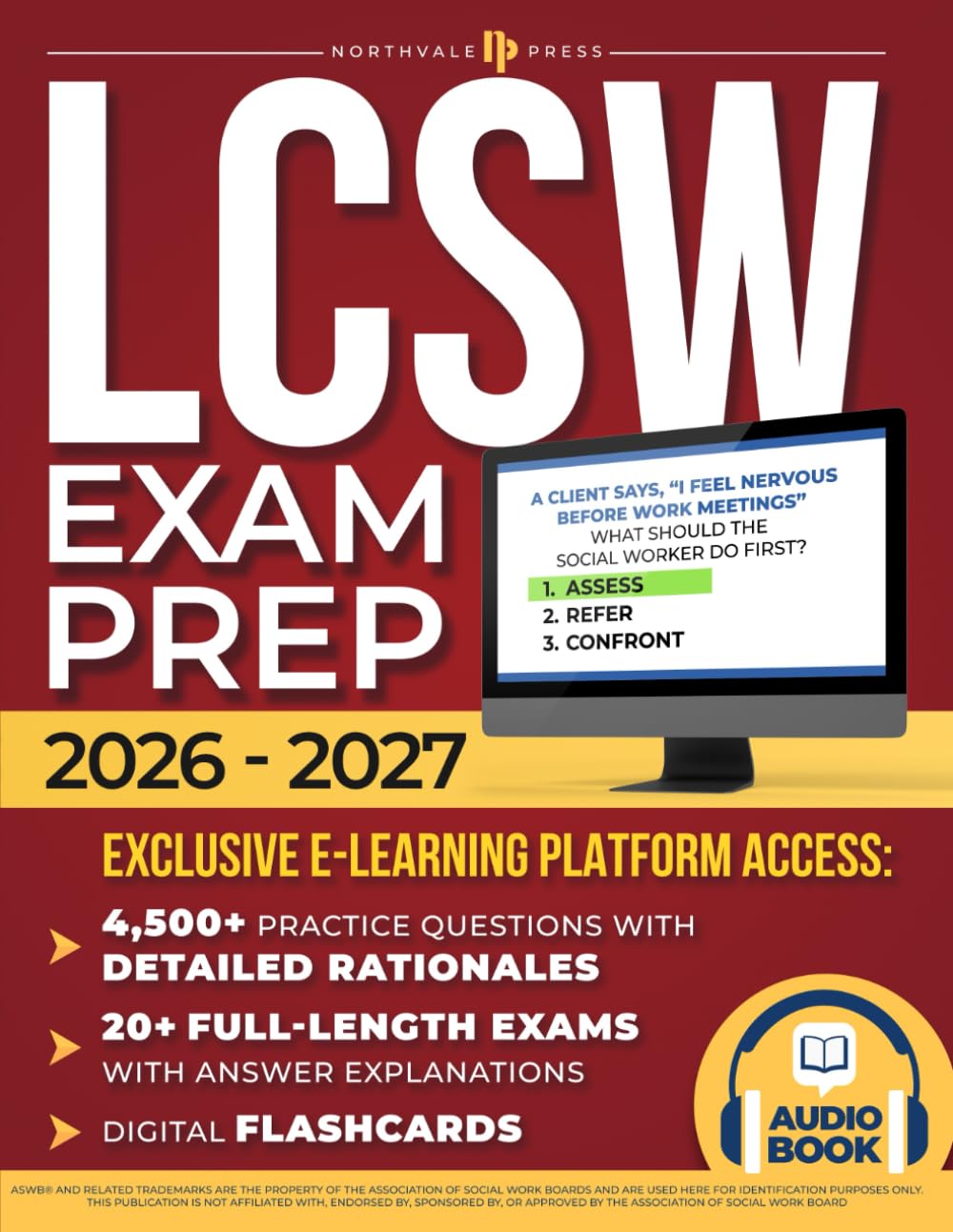 LCSW Exam Prep 2026-2027 Book Cover